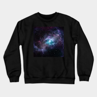 Galaxy Space Design Crewneck Sweatshirt